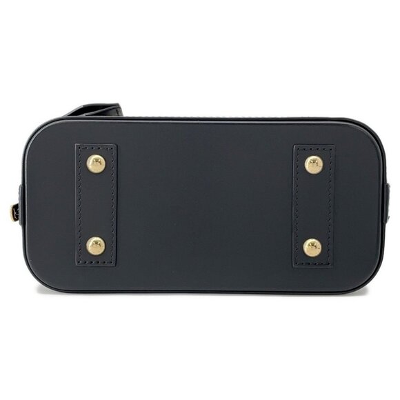 LOUIS VUITTON Alma Size BB Lamb Leather White/Black M23761 - Picture 6 of 16